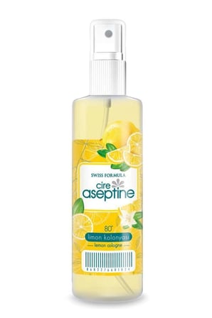 3 Adet Limon Kolonyası Ev Ofis Pratik Kullanım Sprey 100ml