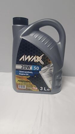 AWAX 20W50 3 LT MOTOR YAĞI