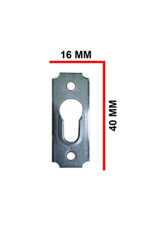 Bombeli Tablo Çerçeve Askısı 10 Adet ve Vidaları 16x40 mm