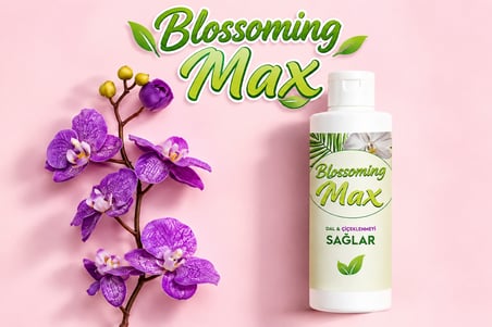 Blossomingmax - Orkideler Için Dal ve Çiçek Destekleyici Premium Besin 100 ml
