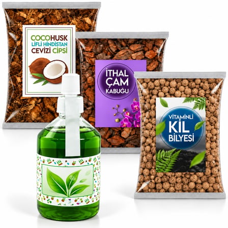 Powermix Orkide Bakım Avantaj Seti 4lü set Bitki Besini ve Vitamin