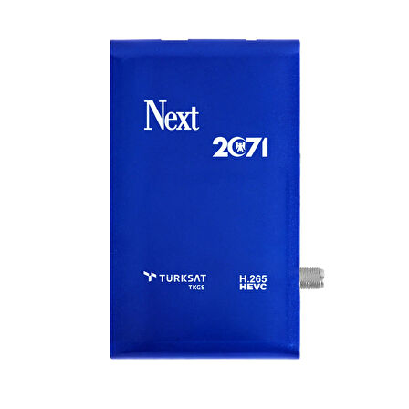 NEXT 2071 H265 HEVC I.P.T.V. Özellikli Çanaklı Çanaksız MPEG4 HD Uydu Alıcısı tak kullan ip tv izle..