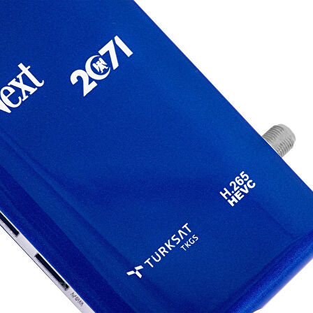 NEXT 2071 H265 HEVC I.P.T.V. Özellikli Çanaklı Çanaksız MPEG4 HD Uydu Alıcısı tak kullan ip tv izle..