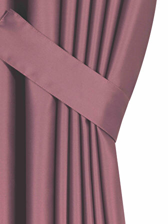 Quartz Blackout Açık Mürdüm Rengi Karartma Perde