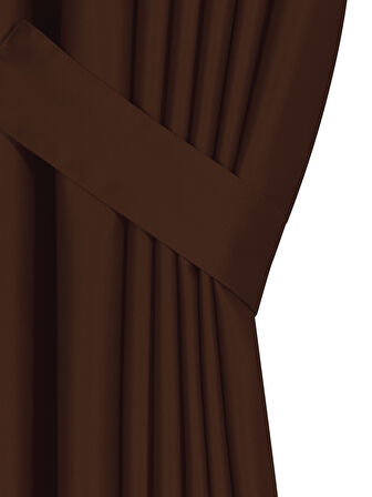 Quartz Blackout Kahverengi Karartma Perde