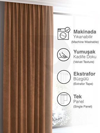 Home Daily Series Antik Renk Ada Fon Perde