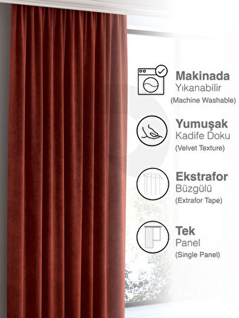 Home Daily Series Kiremit Rengi Ada Fon Perde