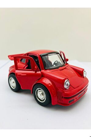 Çek Bırak Metal Spor Araba 12 Cm Koleksiyonluk Diecast Açılır Kapılı