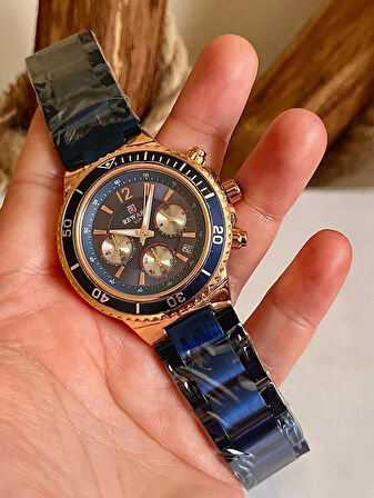 Reward Çelik Spor Model Fonksiyonları Aktif Takvimli Erkek Kol Saati