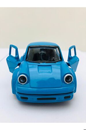 Çek Bırak Metal Spor Araba 12 Cm Koleksiyonluk Diecast Açılır Kapılı