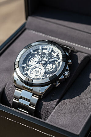 Reward Gümüş Çelik Kordon Erkek Kol Saati LA147163