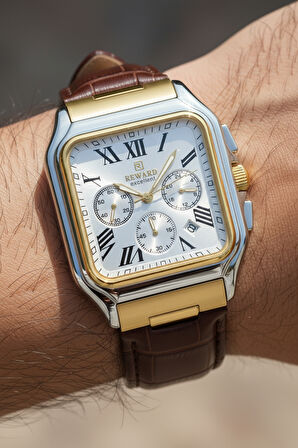 Reward Kahverengi Deri Kordon Erkek Kol Saati LA147303