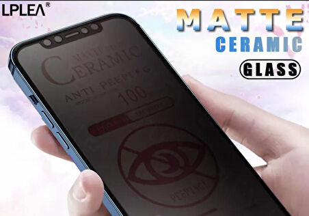 Samsung A14 Uyumlu Tam Kaplayan Mat Hayalet Seramik Nano Ekran Koruyucu 