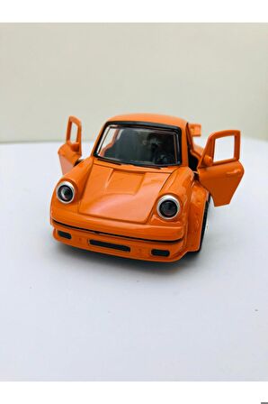 Çek Bırak Metal Spor Araba 12 Cm Koleksiyonluk Diecast Açılır Kapılı