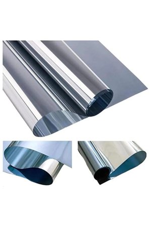 SİLVER (GÜMÜŞ) CAM FİLMİ 100 X 60 MT