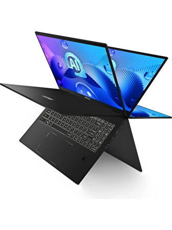 MSI Summit E16 AI Evo A1MTG-015TR Ultra 7 155H 32 GB 1 TB SSD Arc Graphics 16" WQXGA İkisi Bir Arada Notebook Outlet
