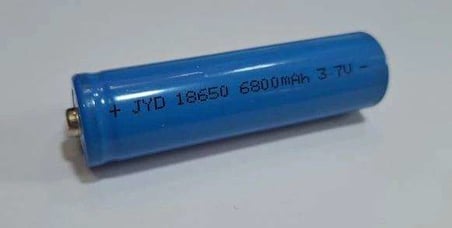 Jyd 6800 Mah 3.7 V 18650 Li-ıon Şarj Edilebilir Pil