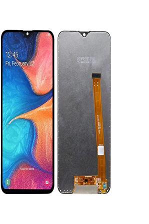 . Galaxy A202 SM-A20E Servis Çıtasız Lcd Ekran