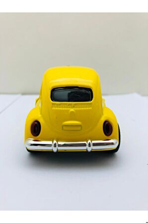 Çek Bırak Metal Beetle Vosvos Nostaljik Araba 12 Cm Koleksiyonluk Diecast Açılır Kapılı