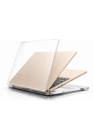 Macbook Air 13.6 Inç M2 M3 M4 M5 Çip A2681 A3113 A3240 A3449 Uyumlu Alt Üst Dayanıklı Şeffaf Kılıf