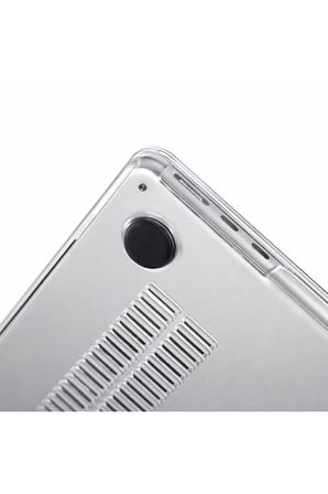 Macbook Air 13.6 Inç M2 M3 M4 M5 Çip A2681 A3113 A3240 A3449 Uyumlu Alt Üst Dayanıklı Şeffaf Kılıf