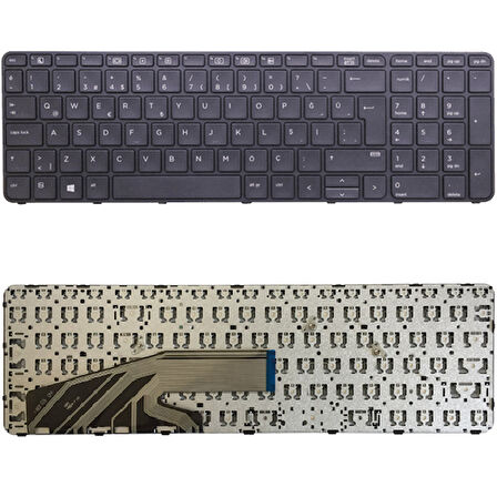 Hp 841145-001, 841145-141, 848311-001, 848311-141 Uyumlu Klavye Tuş Takımı Tuş Seti Siyah Türkçe