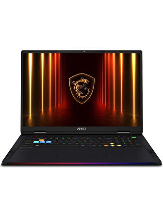 Msı Vector 18 Hx Aı A2xwıg-667Tr Ultra 9 275Hx 32Gb Ddr5 Rtx5080 Gddr7 16Gb 1Tb Ssd 18.0 Qhd+ 240Hz W11h