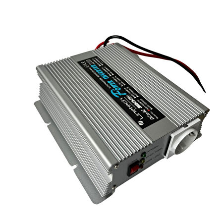 Linetech DC-AC 12V 600W Modifiye Sinüs Inverter