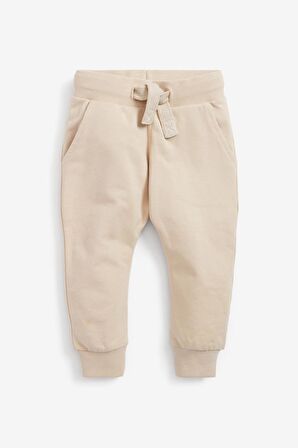 Baby % 100 Pamuklu Toprak Turuncu /Gri Jogger 5’li Eşofman Set