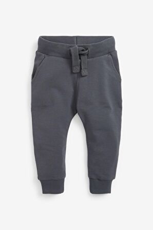 Baby % 100 Pamuklu Toprak Turuncu /Gri Jogger 5’li Eşofman Set
