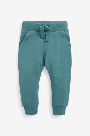 Baby % 100 Pamuklu Toprak Turuncu /Gri Jogger 5’li Eşofman Set