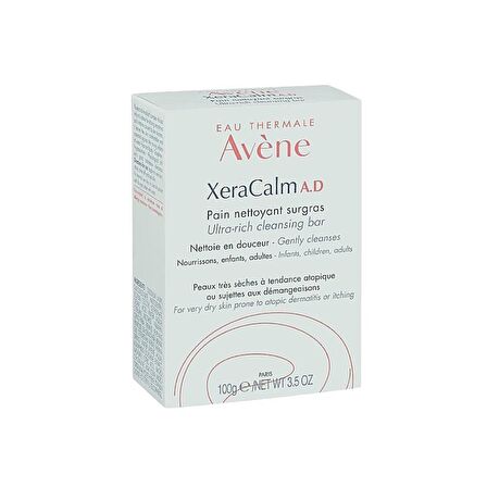 XeraCalm A.D. Ultra-Rich Cleansing Bar Ultra Besleyici Temizleyici Bar 100gr