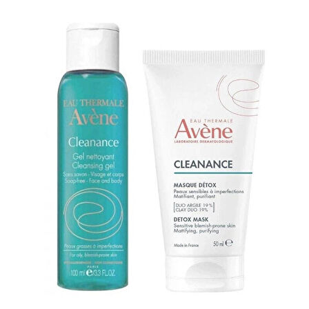 Avene Cleanance Yağlı ve Düzensiz Cilt Bakım KitiAvene Cleanance Yağlı ve Düzensiz Cilt Bakım Kiti