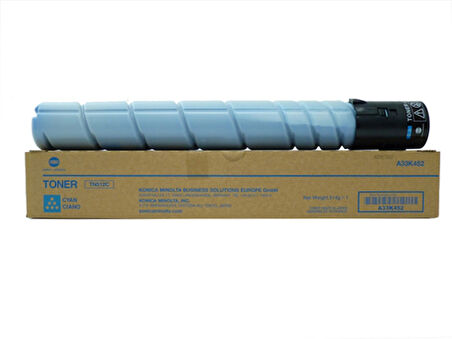 TN-512C Mavi Toner Orjinal, Bizhub C454, C554, A33K452