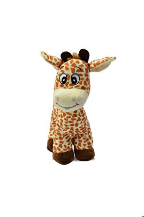 Peluş Oyuncak Sevimli Zebra-zürafa-eşşek 30 Cm 3 Adet