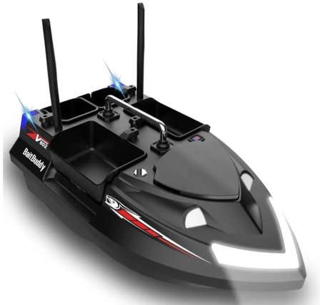 SAZAN YEMLEME (TEKNE VE BOTU)Flytec V802 4 kabin 3KG yük 500M 12000mah pil RC kumandalı (konumsuz)