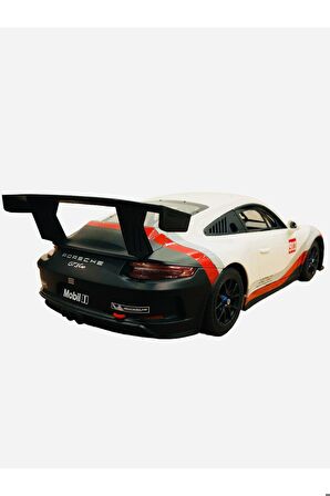 Roastar lisanslı Kumandalı 1:14 Uzaktan Porsche 911 GT3 Cup Işıklı Model Araba