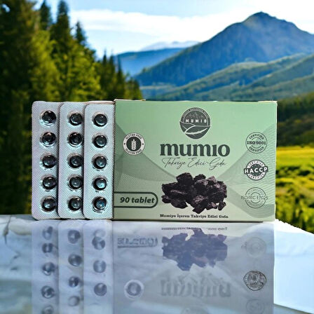 Mumio Takviye Edici Gıda – 1 Kutu 3 x 30 Tablet Toplam 90 Tablet