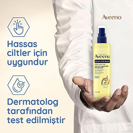 Aveeno Skin Relief Cilt Rahatlatıcı Vücut Yağı Spreyi 200 ml