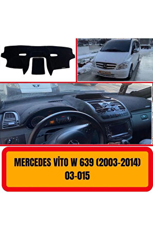 Mercedes Vito W 639 (2003-2014) Ön Gögüs / Panel / Torpido Korumasi / Kilifi / Halisi- a3d -3d