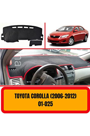 Toyota Corolla E140 Europe 2006-2012 Ön Gögüs Panel Torpido Koruma Koruyucu Kilifi Halisi Örtüsü