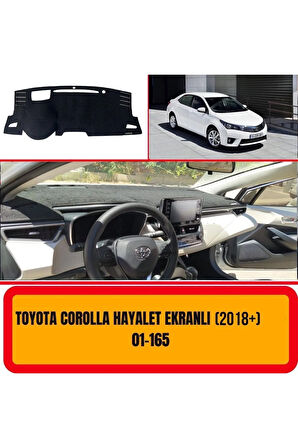 Toyota Corolla 2019 Hayalet Ekran Ön Örtüsü Göğüs Panel Torpido Koruma Koruyucu Kılıfı Halısı Yedek