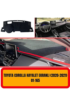 Toyota Corolla 2019 Hayalet Ekran Ön Örtüsü Göğüs Panel Torpido Koruma Koruyucu Kılıfı Halısı Yedek