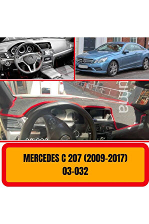 Mercedes -benz C207 2009-2017 Ön Gögüs Panel Torpido Koruma Koruyucu Kilifi Halisi Örtüsü Yedek