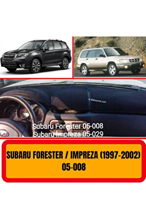 Subaru Forester 1997-2002 Ön Örtüsü Göğüs Panel Torpido Koruma Koruyucu Kılıfı Halısı Yedek Parça