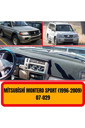 Mitsubishi Montero Sport 1996-2009 Ön Gögüs Panel Torpido Koruma Koruyucu Kilifi Halisi Örtüsü