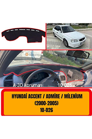 Hyundai Accent 2000-2005 Ön Torpido Koruma Koruyucu Kilifi Halisi Örtüsü Aksesuarları Yedek Parça