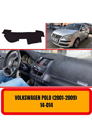 Volkswagen Polo 2001-2009 Ön Gögüs / Panel / Torpido Korumasi / Kilifi / Halisi / Koruyucu / Örtüsü