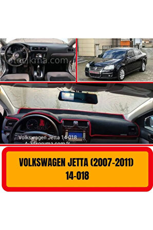 Volkswagen Jetta 2007-2011 Ön Örtüsü Göğüs Panel Torpido Koruma Koruyucu Kılıfı Halısı Yedek Parça