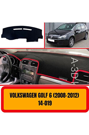 Volkswagen Golf 6 2008-2012 Ön Örtüsü Göğüs Panel Torpido Koruma Koruyucu Kılıfı Halısı Yedek Parça